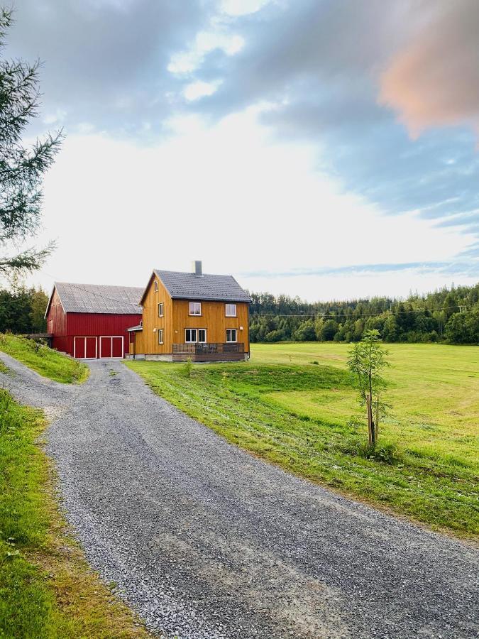 Вилла Fjellstad Gard - 2 Minutes From E6 And 5 Minutes Drive From Steinkjer City Экстерьер фото